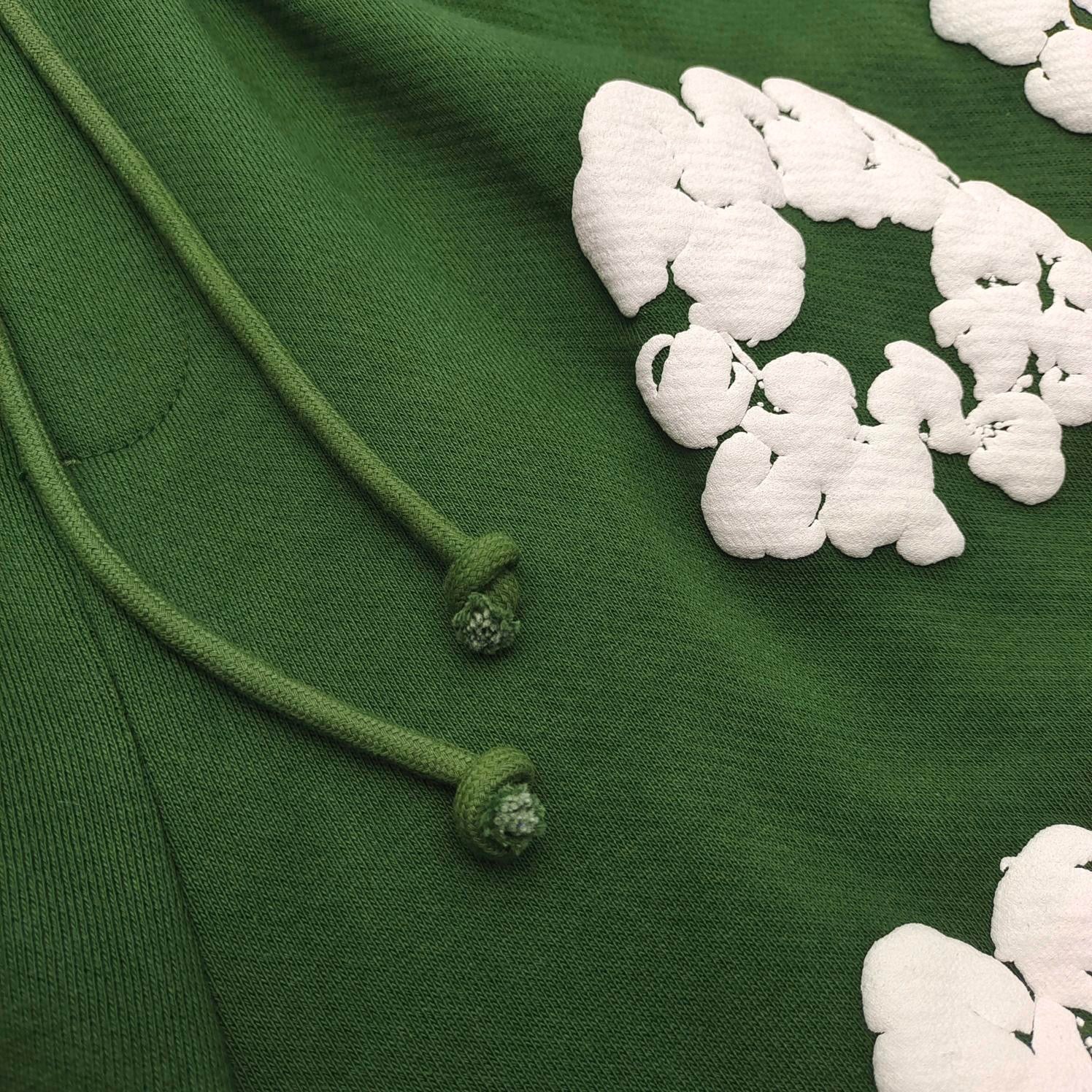 Denim Tears Cotton Wreath Shorts Green