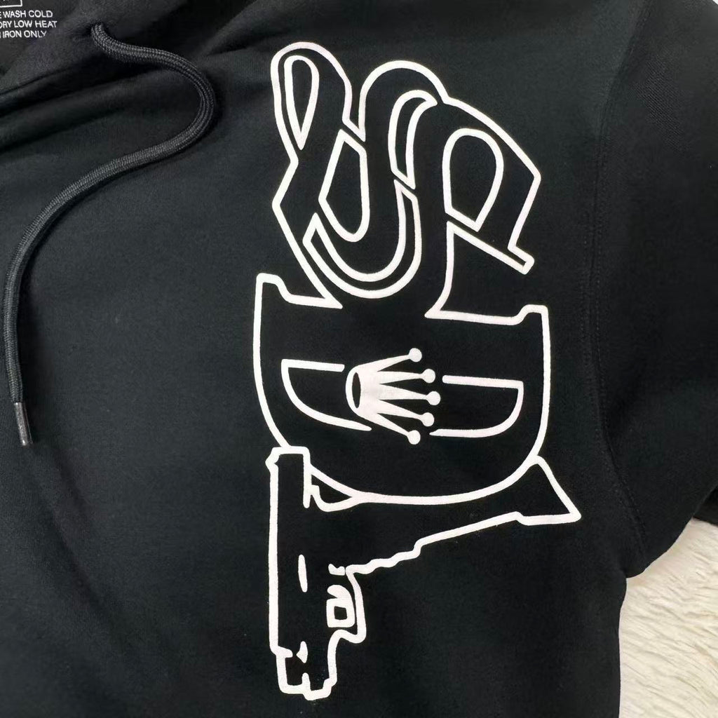 SDL HOODIE / CHAPO BLACK