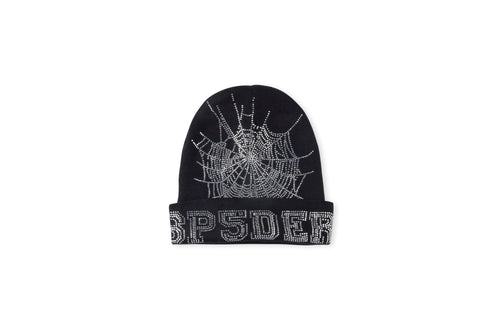 SP5DER RHINESTONES BEANIE