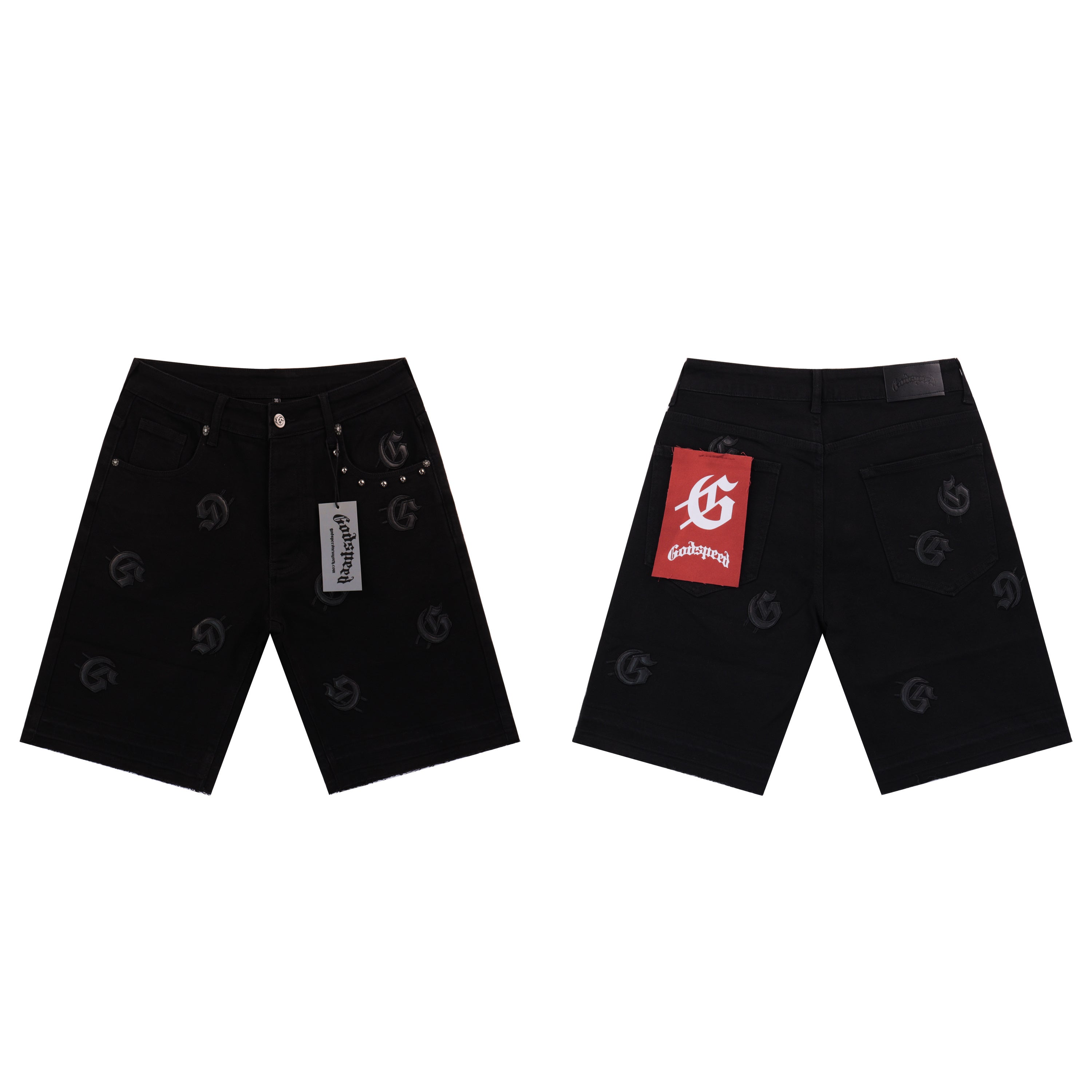 GOD SPEED DENIM SHORTS