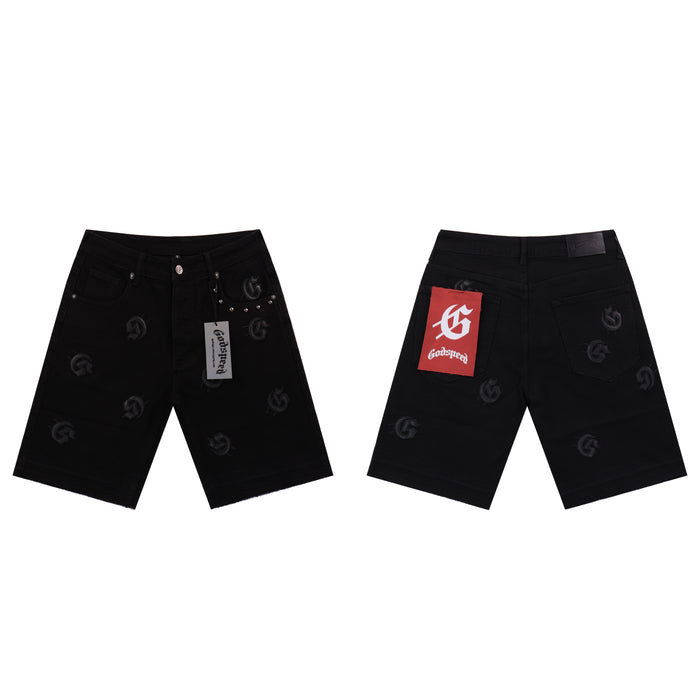 GOD SPEED DENIM SHORTS