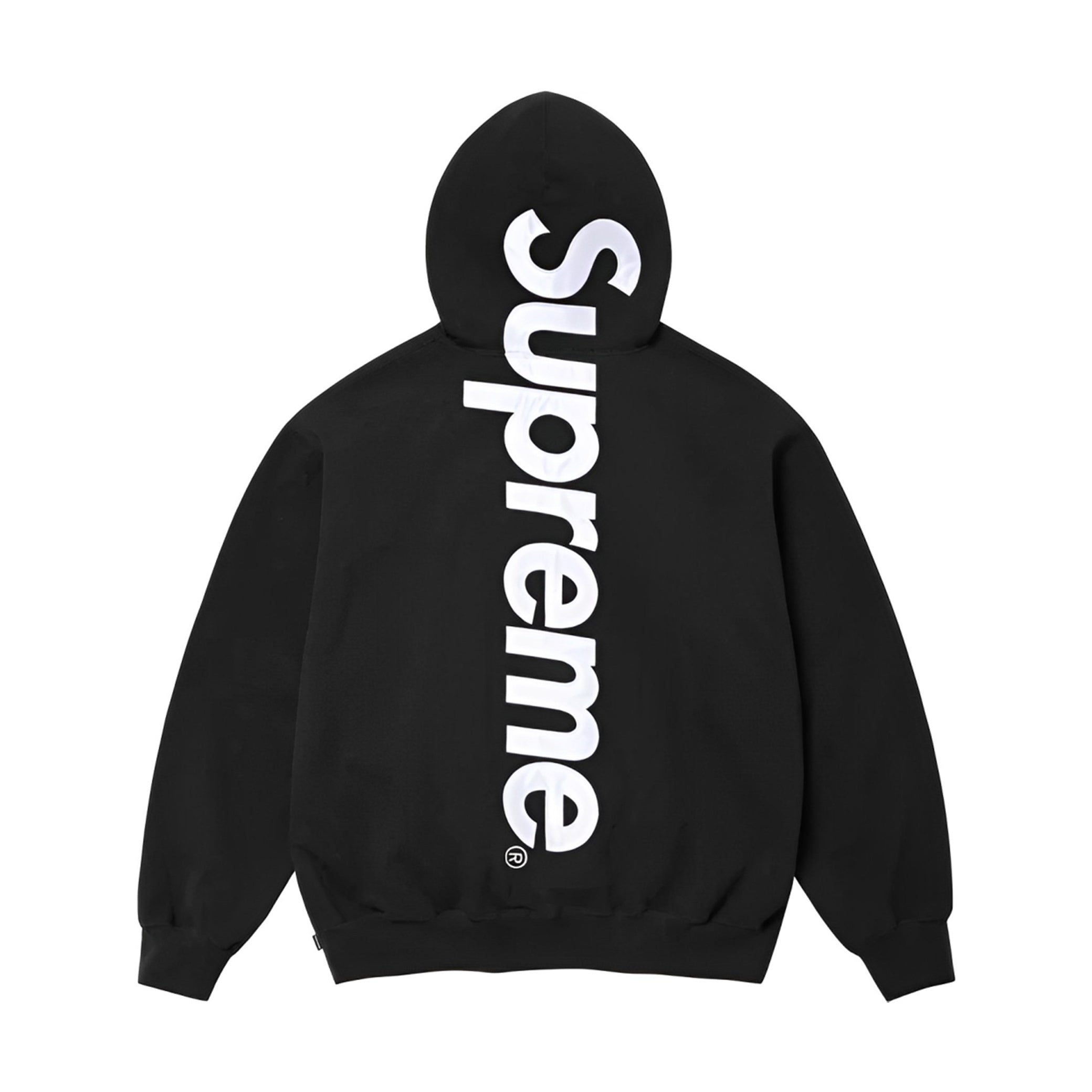 SUPREME 22FW SATIN APPLIQUE HOODIE