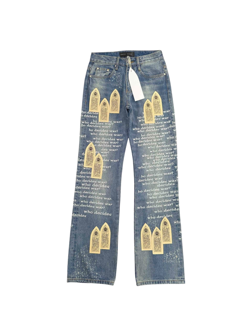 WHO DECIDES WAR TECHNO DENIM
