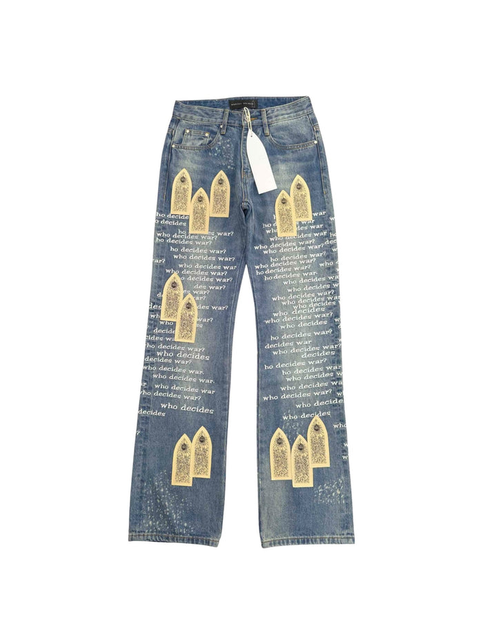 WHO DECIDES WAR TECHNO DENIM