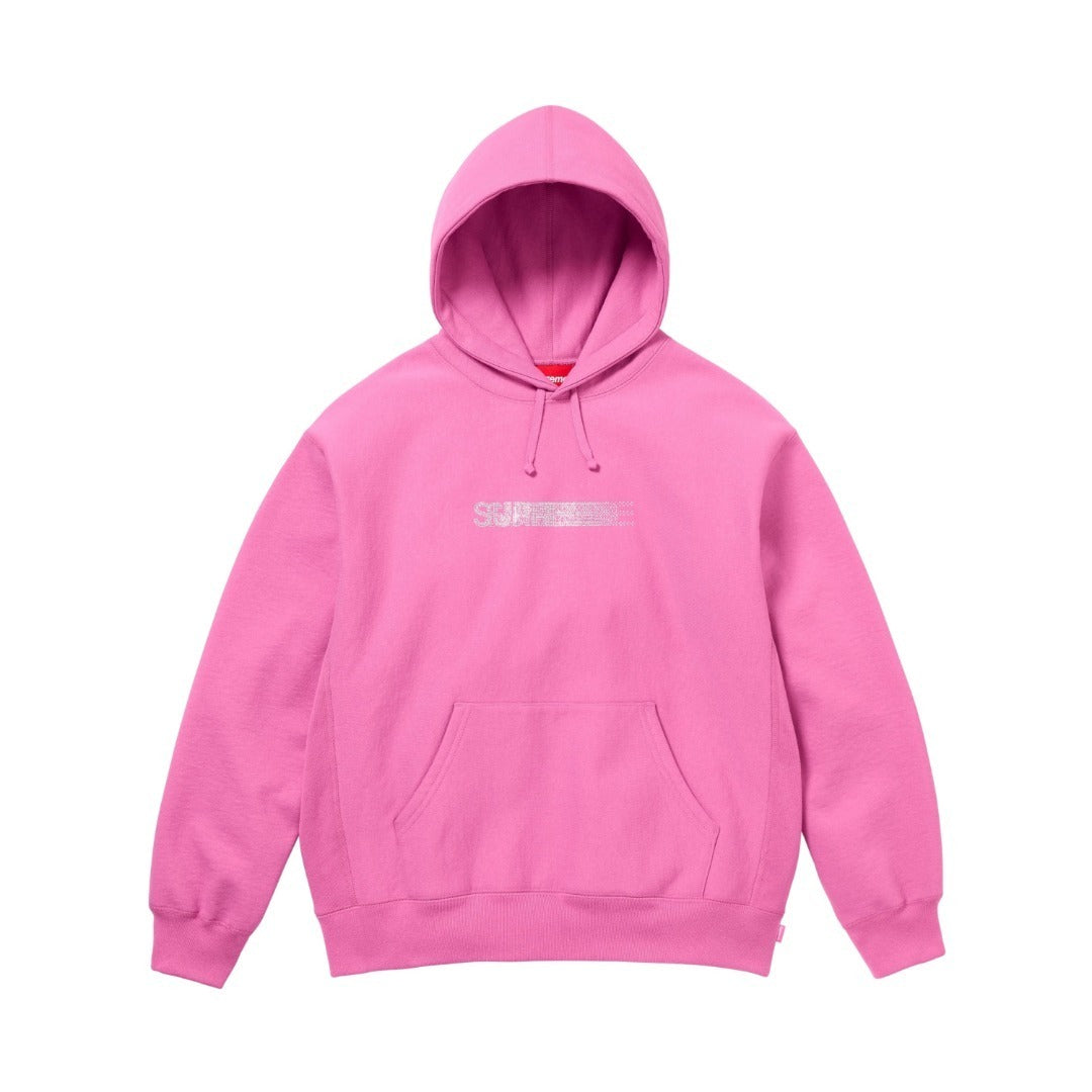 SUPREME SWAROVSKI MOTION LOGO HOODIE
