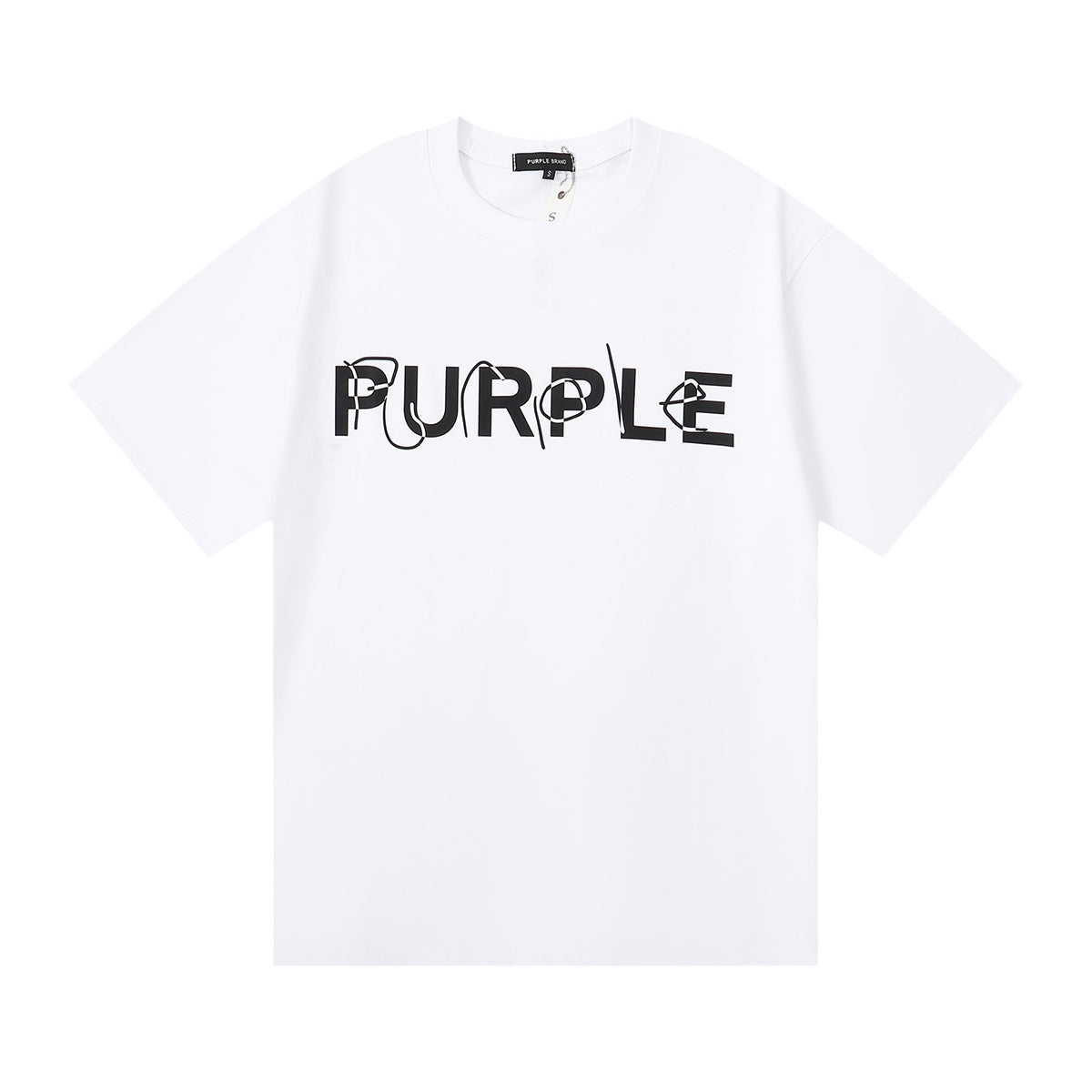 PURPLE DENIM TSHIRT