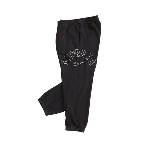 SUPREME X NIKE SWEATPANTS / BLACK