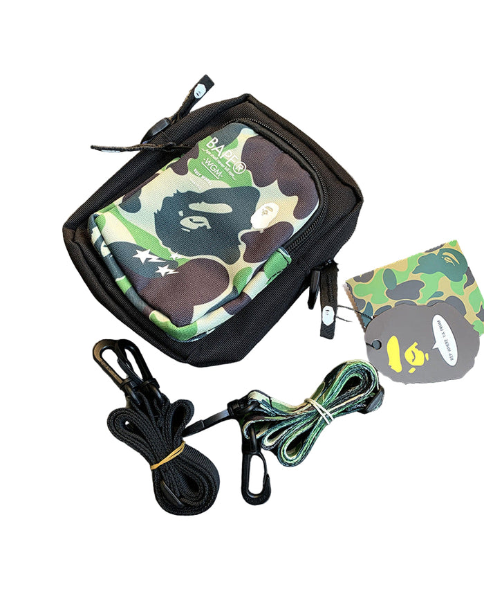 BAPE SHOULDER BAG GREEN