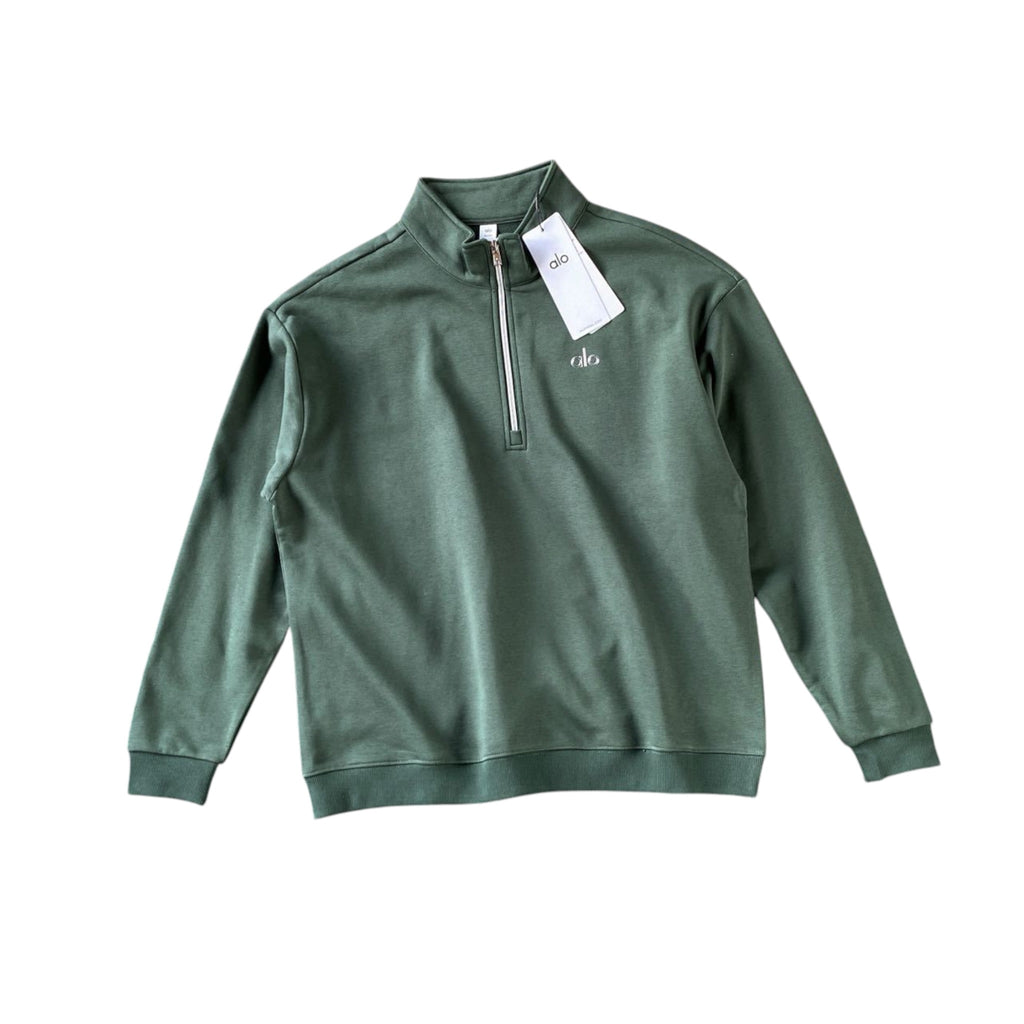 Alo Yoga half Zip long sleeve sweatshirt