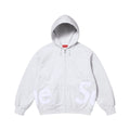 SUPREME 25SS BIG LOGO ZIP UP (GREY)