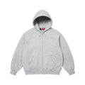 Supreme 26SS “Cut Out” Zip Up Hoodie Grey