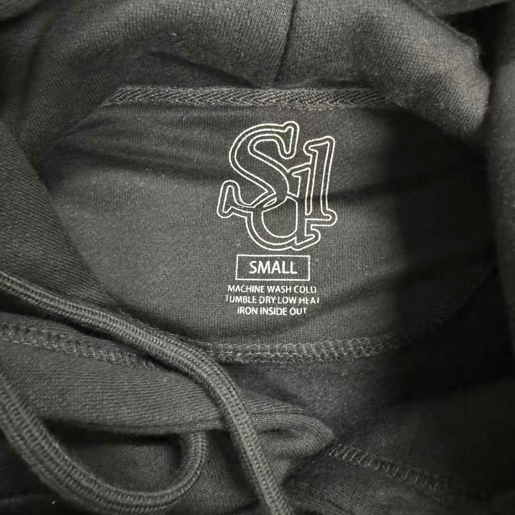 SDL RHINESTONES HOODIE / RED
