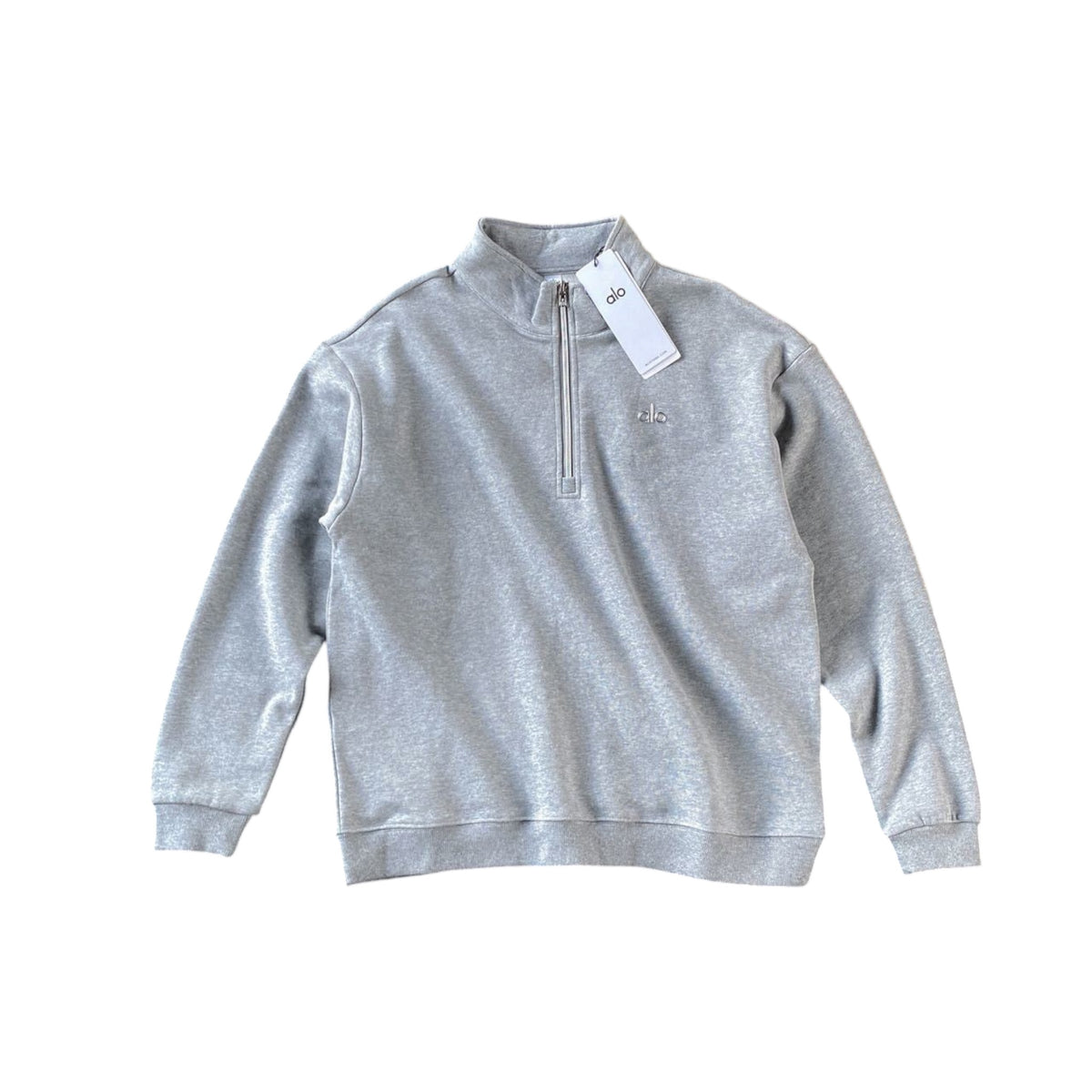 Alo Yoga half Zip long sleeve sweatshirt