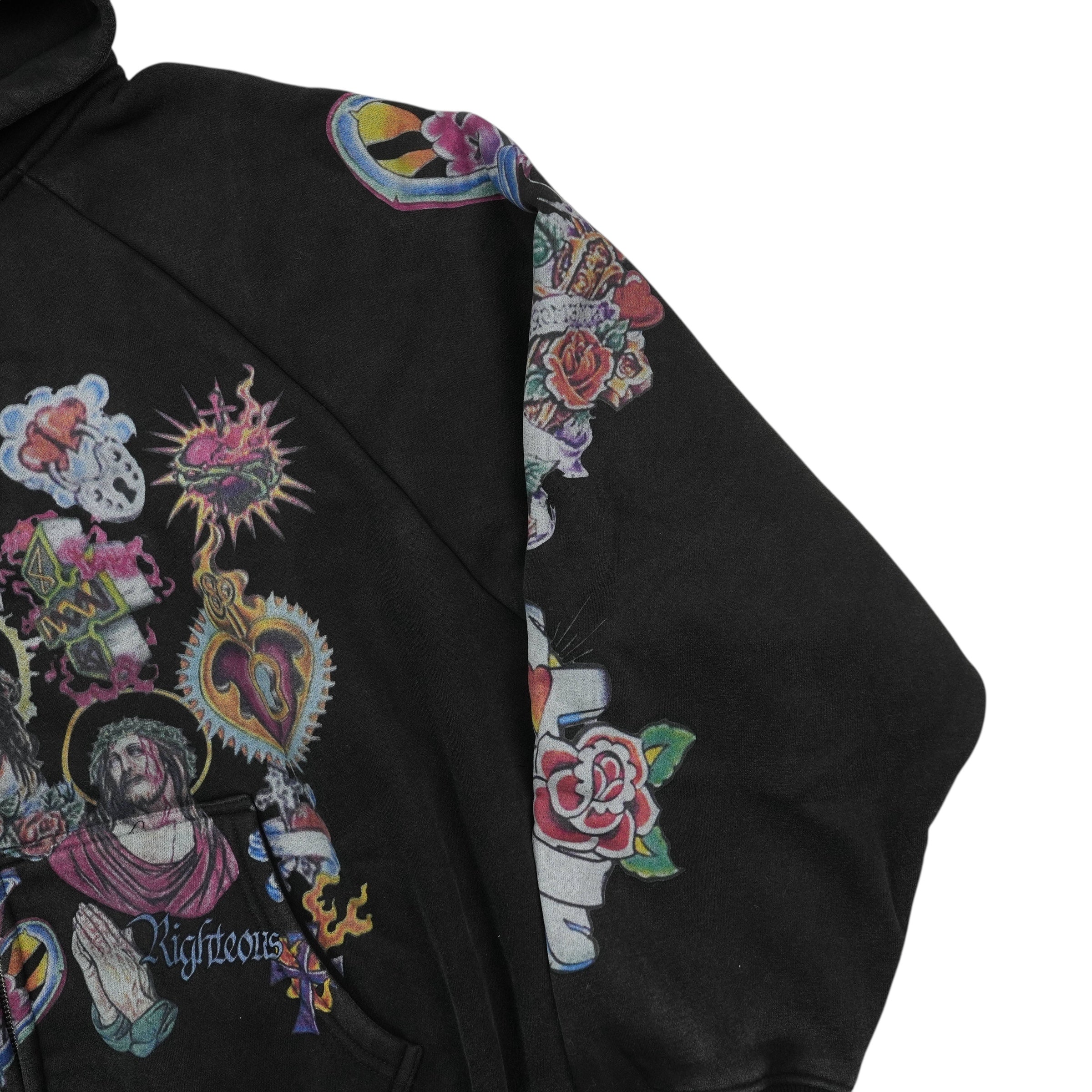 WE ARE RIGHTEOUS ZIP UP