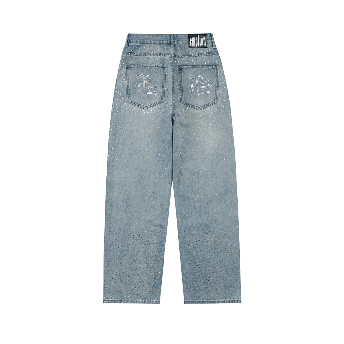 MIXED EMOTIONS RHINESTONE JEANS
