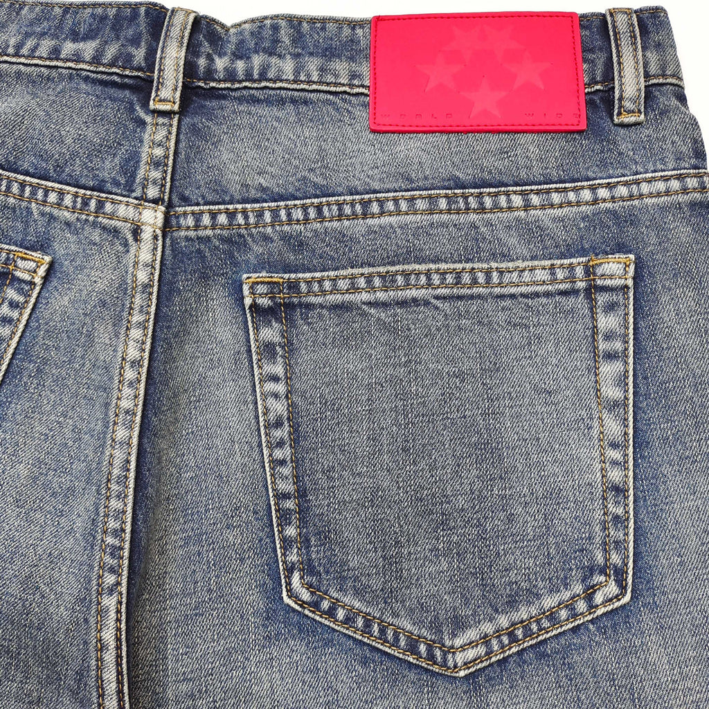 SP5DER / DENIM WORK PANTS / LIGHT WASH JEANS