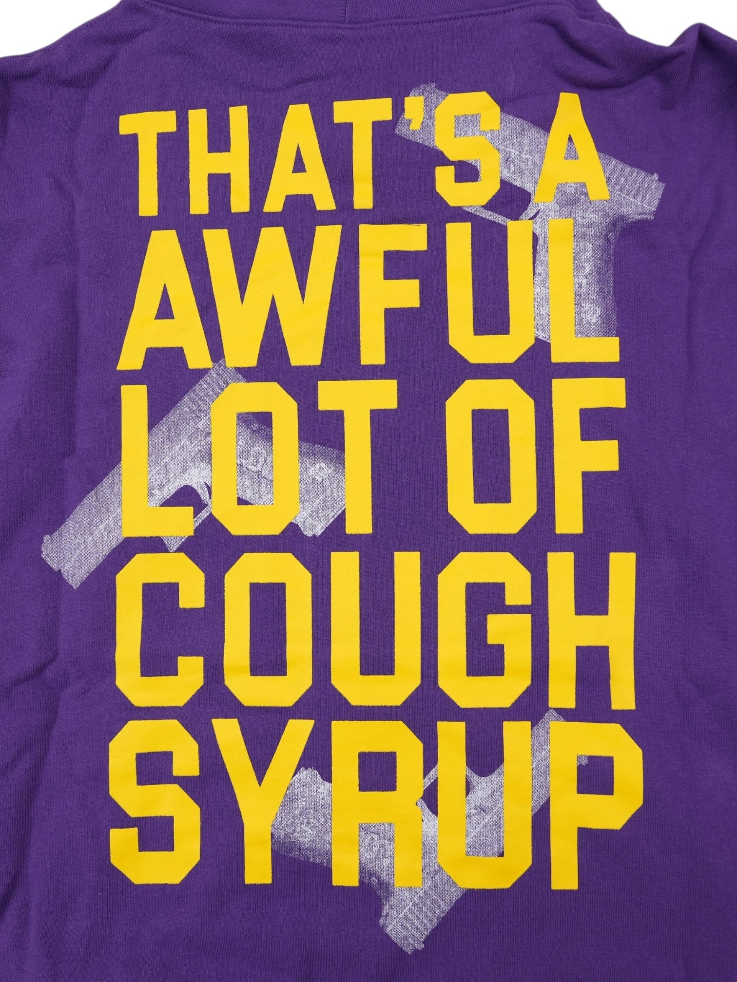 AWFUL LOT OF COUGH SYRUP / SYRUP GLOCK HOODIE
