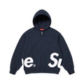 SUPREME 25SS BIG LOGO ZIP UP (BLUE)