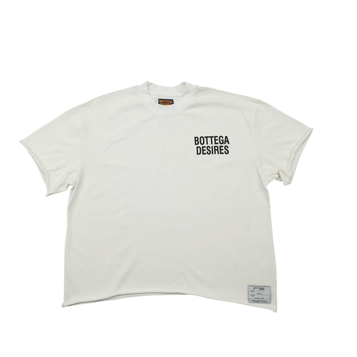 Bottega Desires “Fuck em If they can’t Take a Joke” white