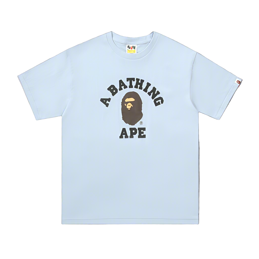 BAPE LOGO TEE “BABY BLUE”