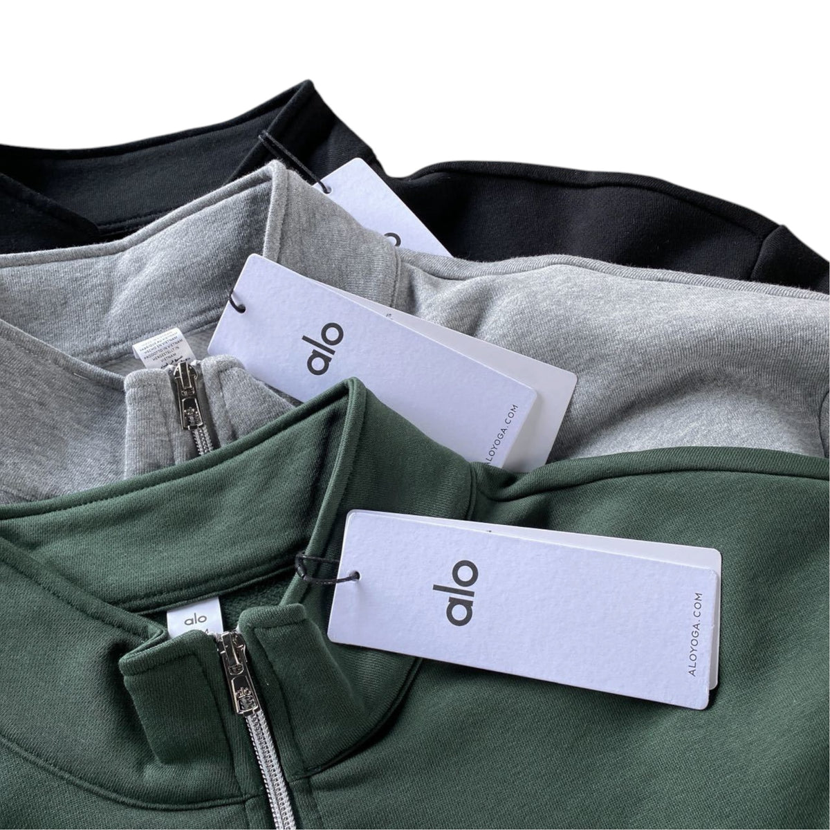 Alo Yoga half Zip long sleeve sweatshirt