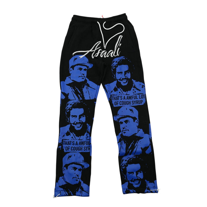 COUGH SYRUP X ASAALI CARTEL / SWEATPANTS / BLUE