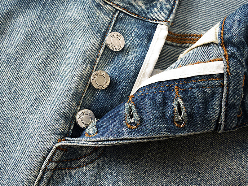 PURPLE MEN FASHION JEANS / #827