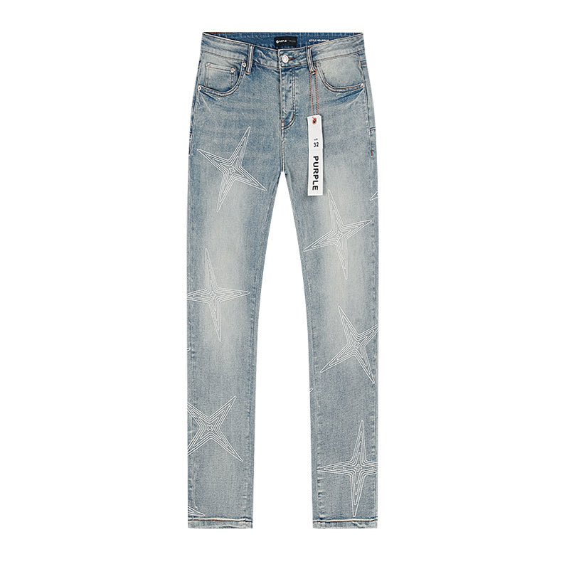 PURPLE MEN FASHION JEANS / #827