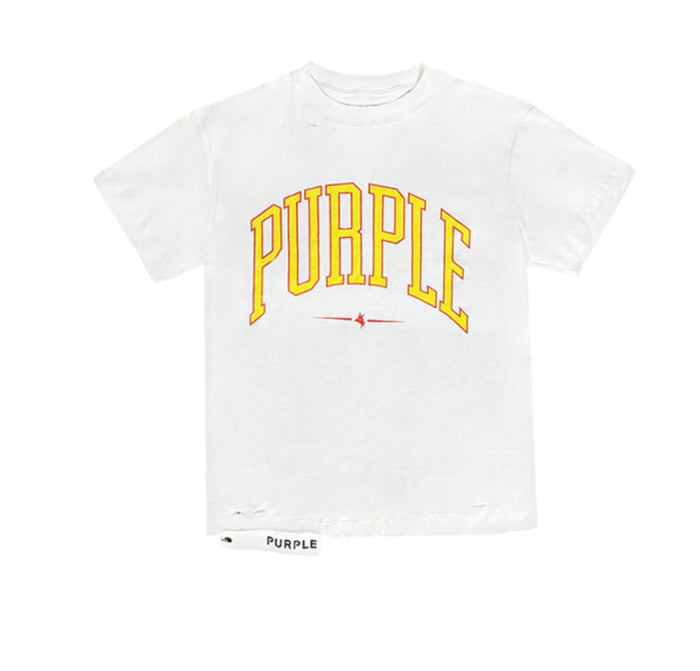 PURPLE DENIM TSHIRT