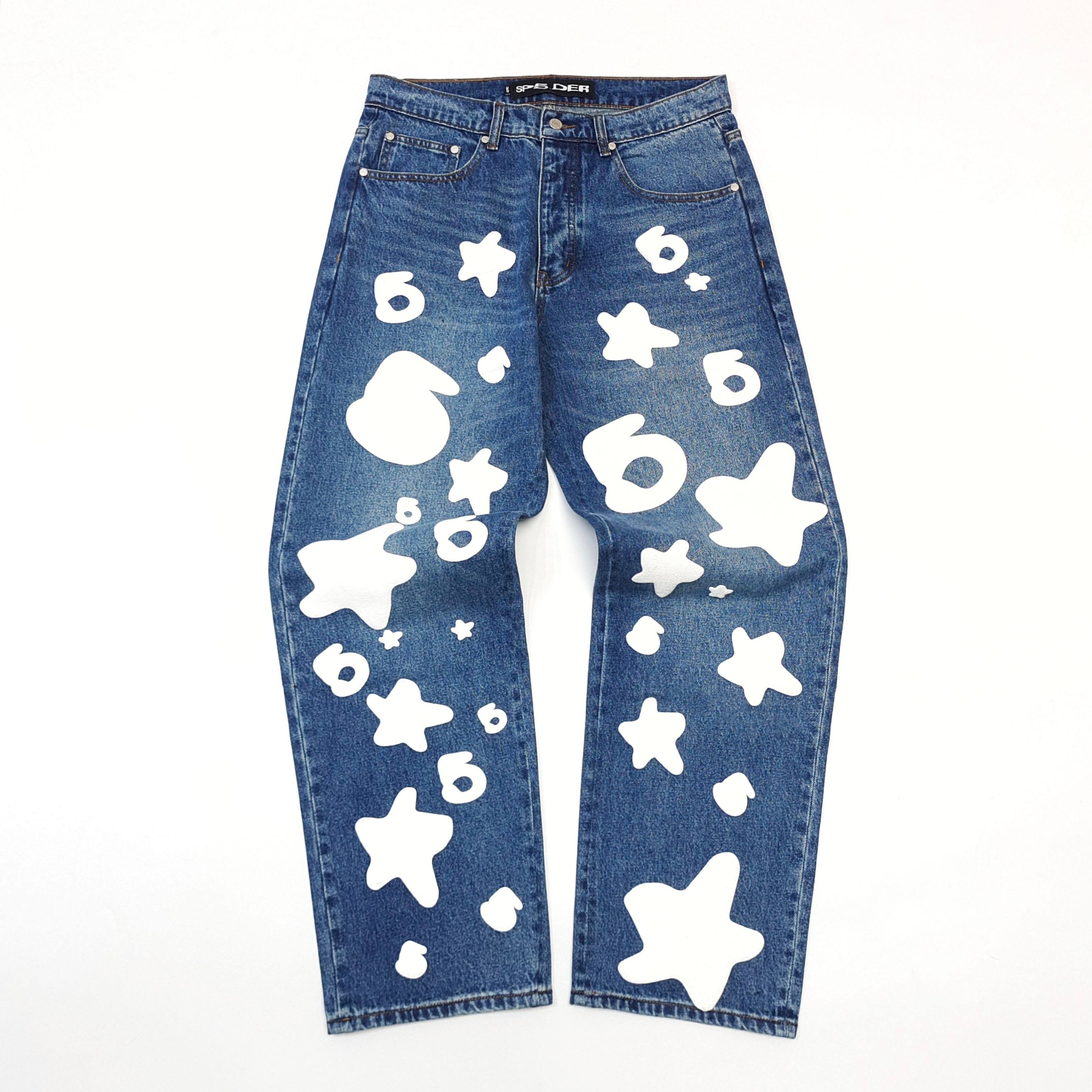 SP5DER JEANS 🕸️🔝