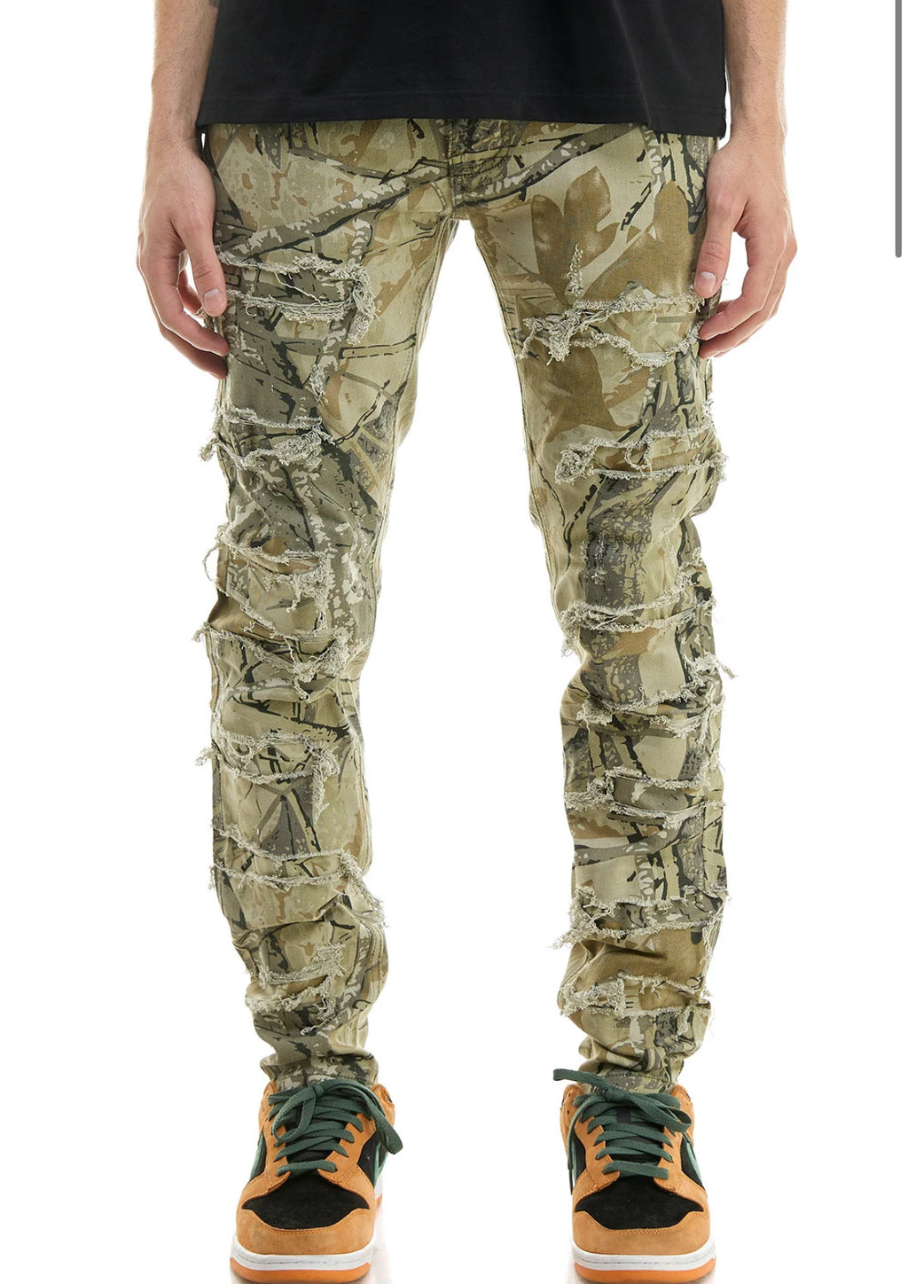 KDNK RIPPED PANTS
