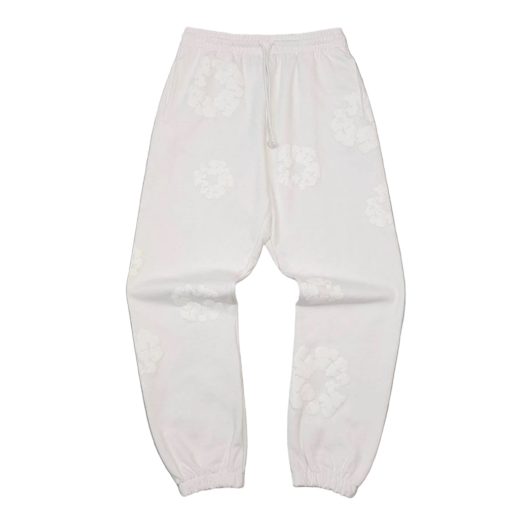 DENIM TEARS  SWEATPANTS (WHITE)