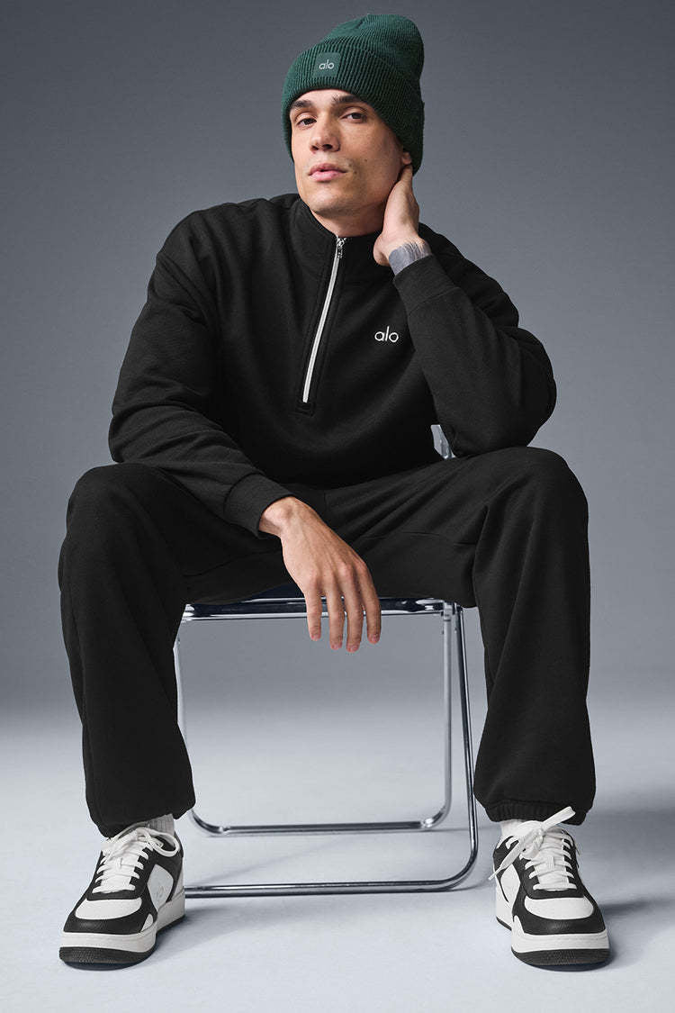 Alo Yoga half Zip long sleeve sweatshirt