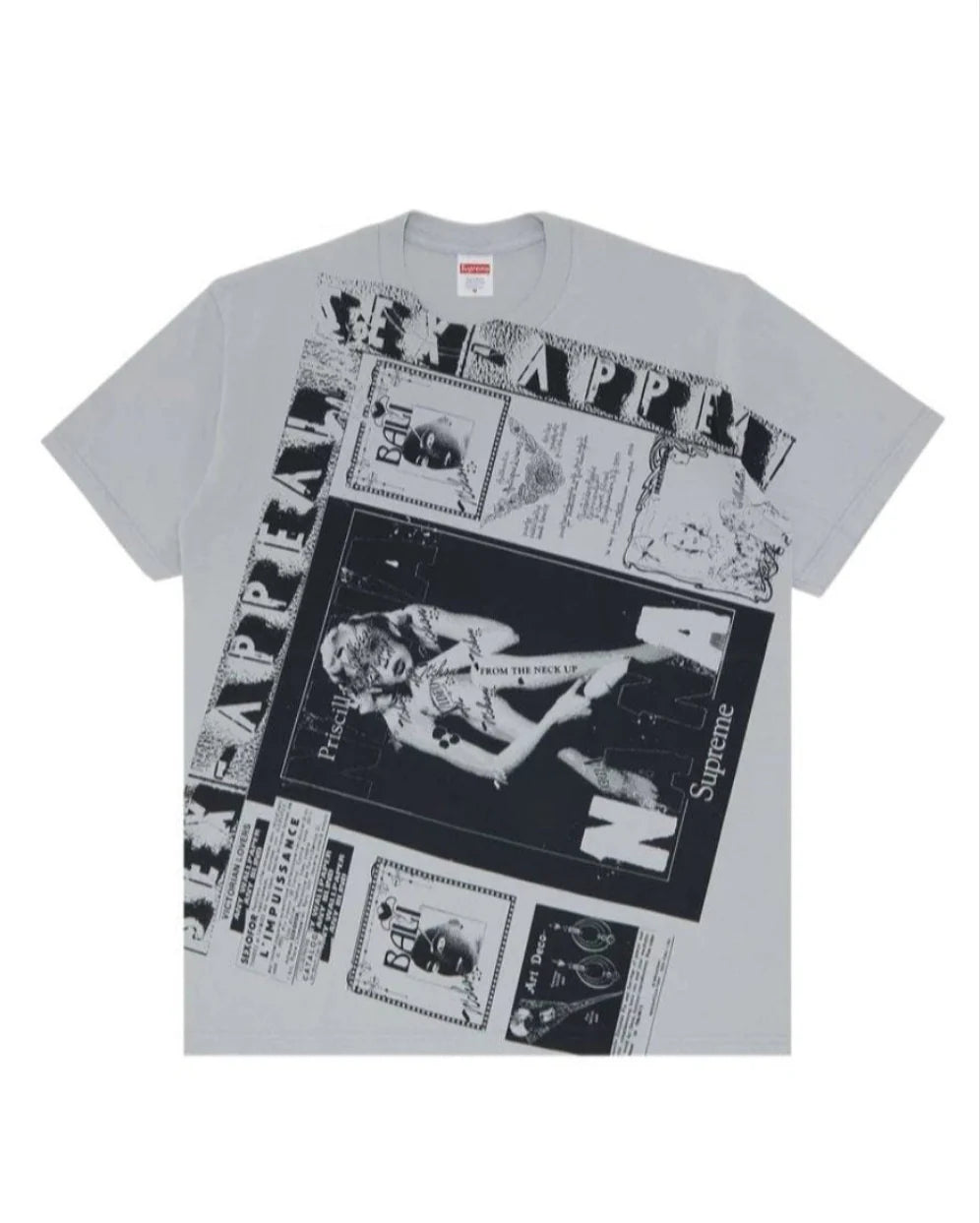 SUPREME “collage” TEE 🔝