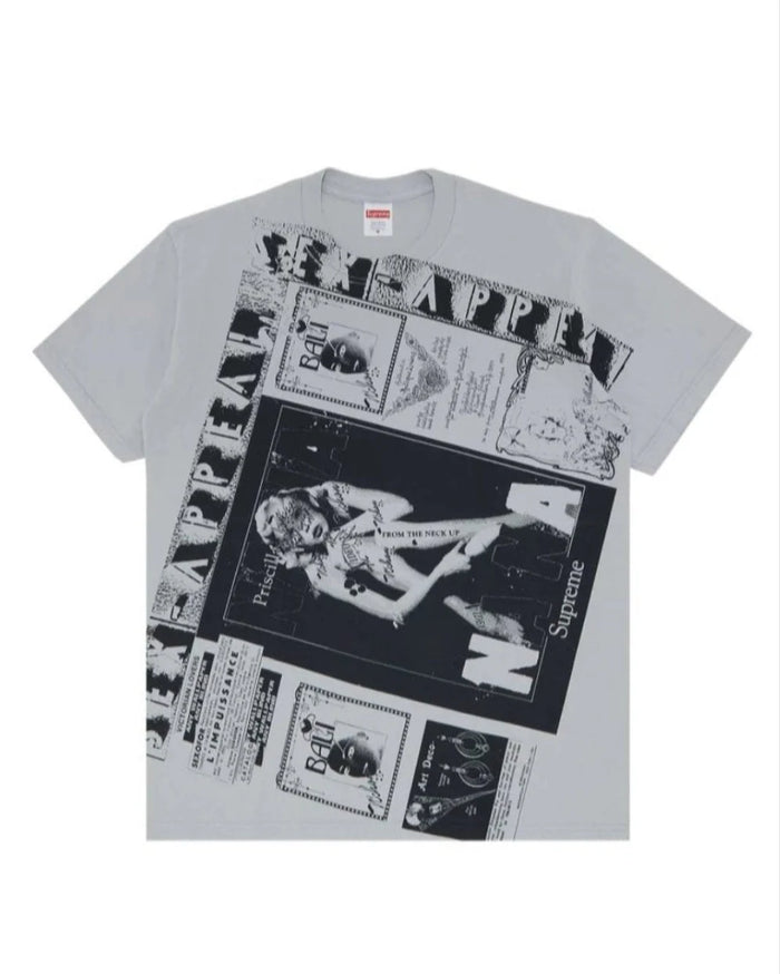 SUPREME “collage” TEE 🔝