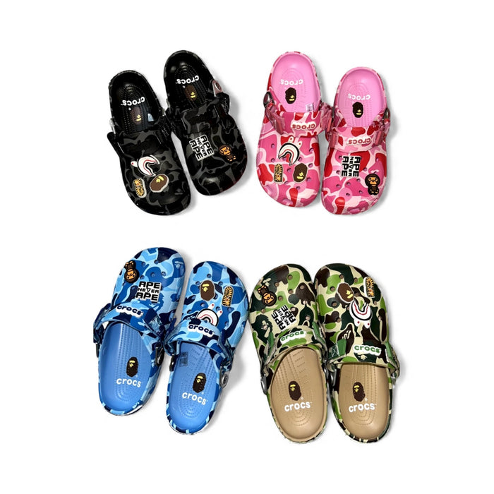 CROCS X BAPE